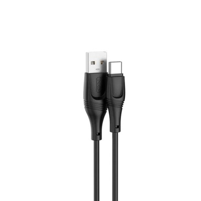 Kabel USB-A USB-C 1m XO-NB238 do szybkiego ładowania czarny