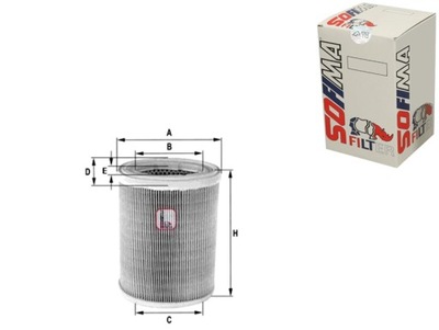 Фильтр воздуха alfa romeo 159 brera spider 1.8-3. фото №1