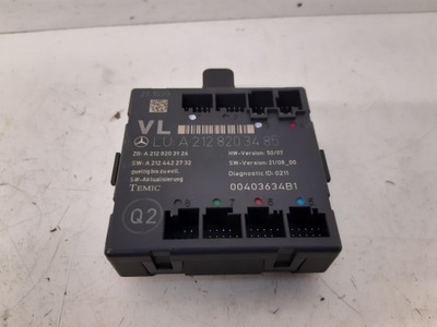 Модуль дверь 2128203485 mercedes w212 фото №1