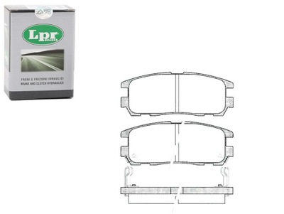 Гальмівні колодки гальмівні isuzu trooper ii trooper iii opel фото №1