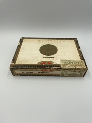 Drewniane pudełko na cygara