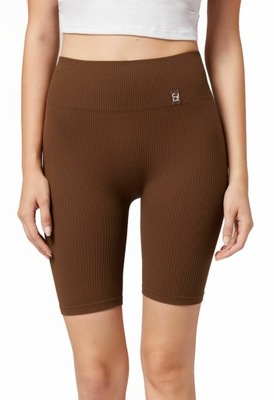 Calzedonia bezszwowe legginsy kolarki M/L