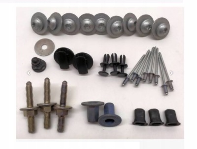 Набор запчасти крепёжных крыло audi a4 b9 фото №1