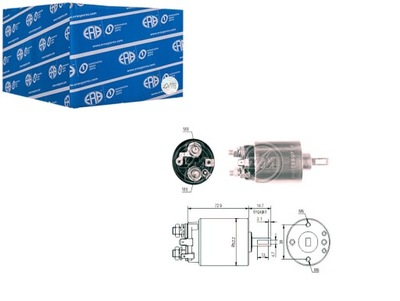 CONMUTADOR ELECTROMAGNÉTICO ERA VOLVO ERA  