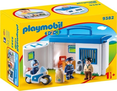 PLAYMOBIL 9382 Przenośny Zestaw Komisariat Policji