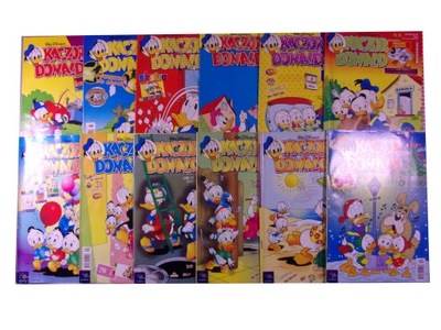 KACZOR DONALD zestaw 12 komiksów z 1998 r. 2/2