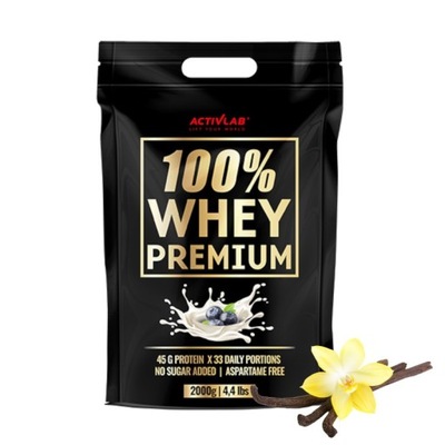 Activlab Whey Premium białko waniliowe 2000g / 2kg