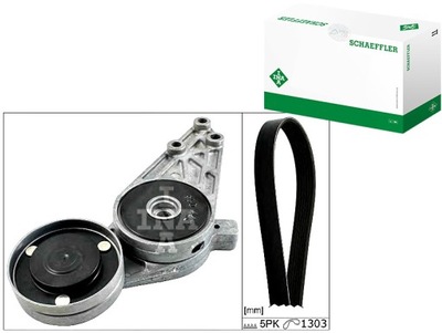 Ina набір ремені багаторучейкових з ролики audi фото №1