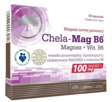 Olimp Chela-Mag B6 30 kapsułek
