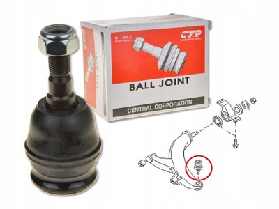 Шаровая опора рычага перед передний нижний cbsu-3 ctr фото №1