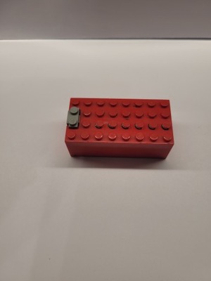 LEGO 4760c01 pojemnik na baterię 9V czerwony
