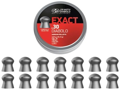 Śrut diabolo JSB Exact 7,62 mm 150szt. 3,25 g