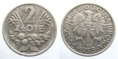 2089. PRL, 2 ZŁ 1973 ST. 1-