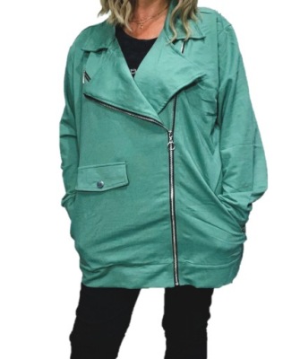 KURTKA RAMONESKA NA ZAMEK BAWEŁNA Z 6XL 58