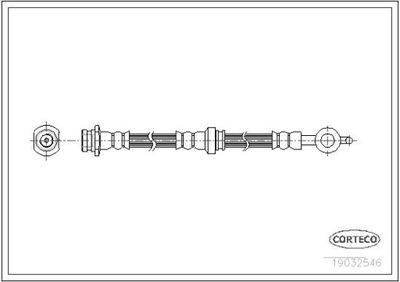 CABLE DE FRENADO FLEXIBLES OPEL  