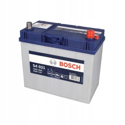 АКУМУЛЯТОР BOSCH 12V 45AH 330A P+ S4 BOSCH 0 092 S