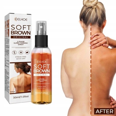 Self Tanning Mousse Spray Fast Body Face Self