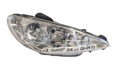 Peugeot 206 2003-2009 lift лампа правая перед фото №1