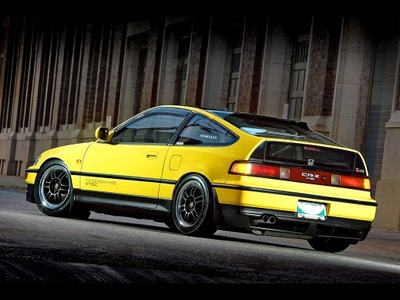 HONDA CRX II * FACING BUMPER REAR * DJ-TUNING  