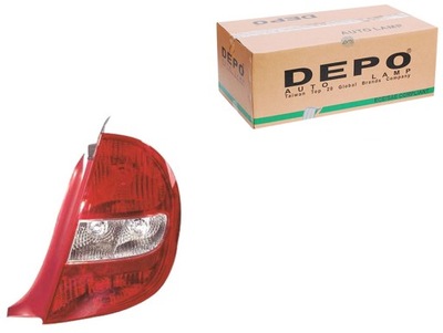 Лампа часть наружная цвет поворотник белый фото №1