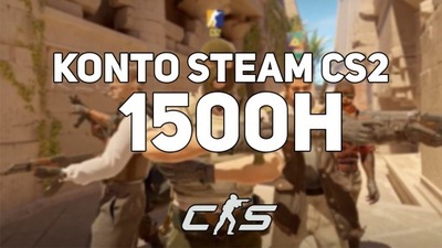 KONTO CS2 1500H FACEIT GODZINY