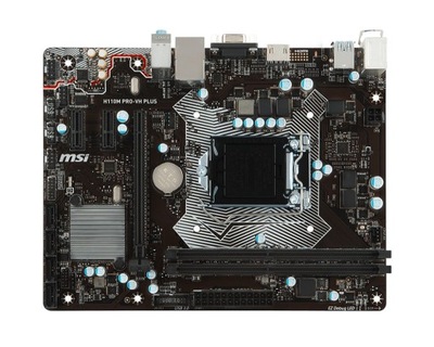 Płyta główna MSI H110M PRO-VH PLUS Intel Socket 1151 DDR4