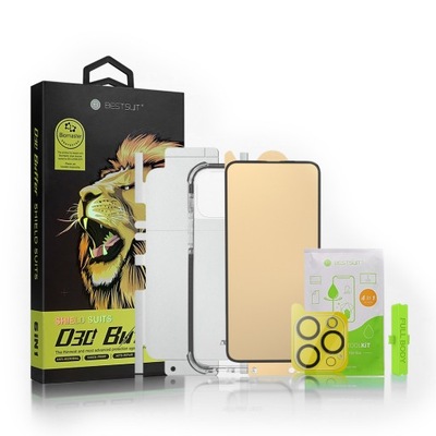 Bestsuit etui szkło folia 6w1 zestaw do iPhone 11