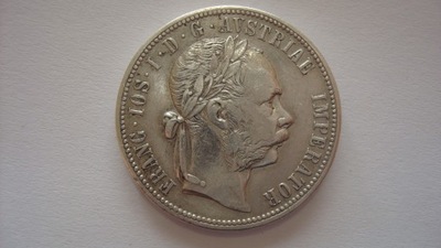 Austria 1 Floren 1878 Franciszek Józef