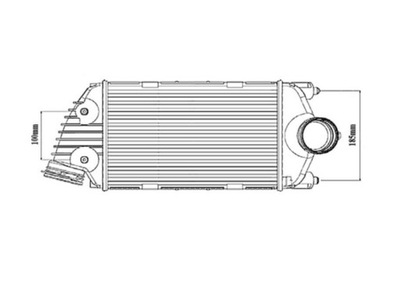 NRF 30187-NRF INTERCOOLER  