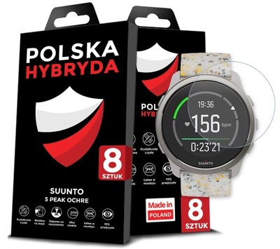 8SZT SZKŁO HYBRYDOWE DO SUUNTO 5 PEAK OCHRE