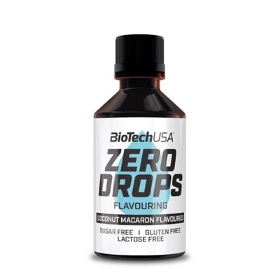Biotech Zero Drops 50ML Krople Smakowe Kokos