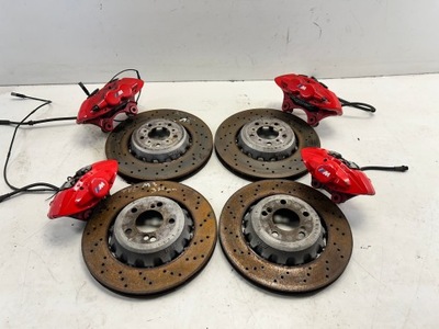 BRAKES DISCS CALIPERS PADS M2 M3 M4 F80 F82 F83 FRONT REAR SET  