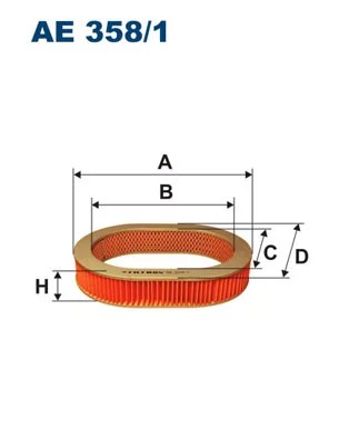 AE358/1 FILTRO AIRE  