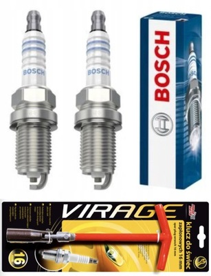 BOSCH 0 242 240 593 СВЕЧА ЗАЖИГАНИЯ + КЛЮЧ DO СВЕЧЕЙ 16MM