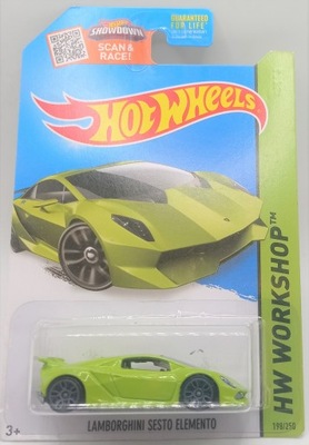 Hot Wheels Lamborghini Sesto Elemento 2015