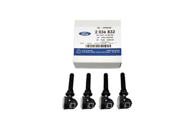 4X SENSOR DE PRESIÓN NEUMÁTICOS TPMS EV6T-1A180-DB FORD KUGA II MONDEO MK5 V KA+ 