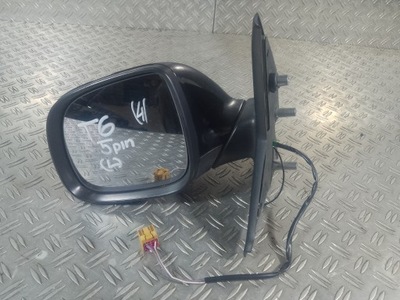 Vw t6 16- дзеркало перед передні ліва pin 5 фото №1