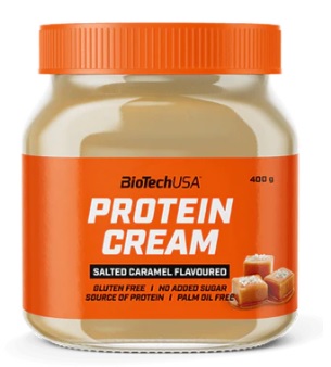 Biotech Protein Cream 400g Słony Karmel Białkowy