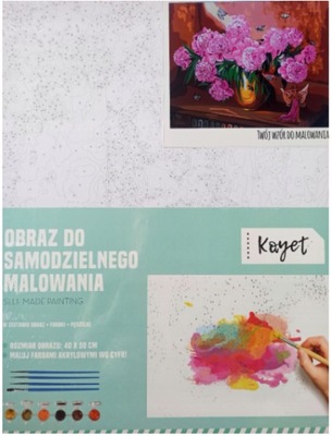 Kayet Obraz do samodzielnego malowania 40x50