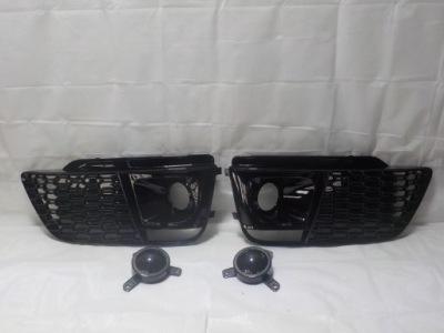 Audi q5 s-line 2018" - 2020" набор решётка накладка+ заглушки фото №1