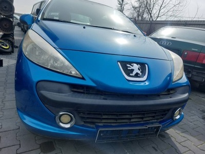 SUKOMPLEKTUOTAS PRIEK. PEUGEOT 207 KMUD VARIKLIO DANGTIS BUFERIS SPORT SPARNAI ŽIBINTAI 