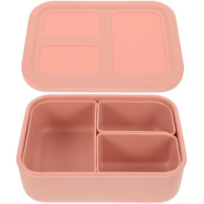 Silikonowa torba na drugie śniadanie Przedział na pudełko na żywność dla uczniów