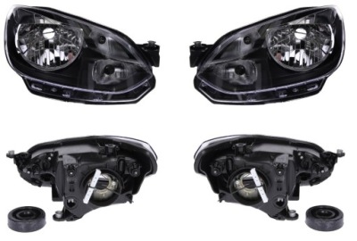 Фара лампа vw up vw120 12-16 l+p tyc фото №1