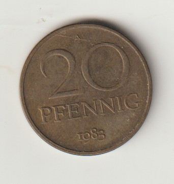 NRD 20 Pfennig 1983 A