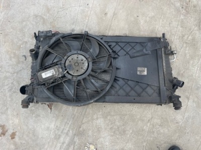 Ford focus рестайлінг  1.6 tdci радіатор комплект фото №1