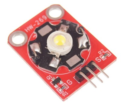 Moduł dioda LED 3W biała zgodny z Arduino