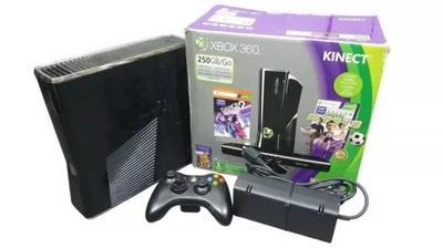 KONSOLA XBOX 360S 250GB KOMPLET - GRATISY!