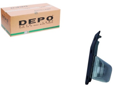 Лампа поворотник bok колір скло: білий ivec фото №1