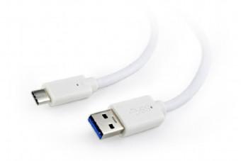 Kabel USB 3.0 typ C(AM/CM) 3m biały Gembird