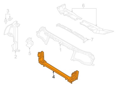 Challenger балка pod радіатор підсилювач pas 10+ фото №1